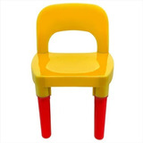 Cadeira Infantil Plástico Para Crianças 4561 - Monte Líbano Cor Amarelo