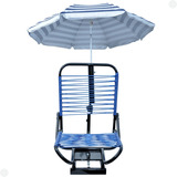 Cadeira Para Barco Confort Com Suporte De Guarda sol