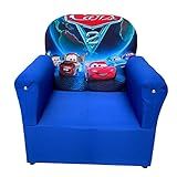 Cadeira Para Quarto De Bebe Poltrona Infantil Bebe Sofazinho  CARROS AZUL 