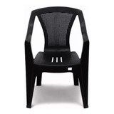 Cadeira Plastica Poltrona Com