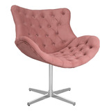Cadeira Poltrona Giratoria Decorativa
