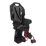 Cadeirinha Bike Polisport Dusky Ff V29 Traseira Preto Cinza