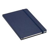 Caderneta Azul Marinho Brw C/ 80 Folhas Pautadas