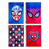 Caderno 10 Materias Spider