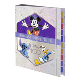 Caderno Argolado Fichário Disney 100 Anos - Dac