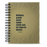 Caderno Aristoteles Nenhuma Grande