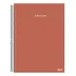 Caderno Básico Universitário 160 Fl 10 Matérias C.dura Coral