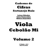 Caderno Cifras Viola Sertanejo