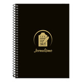 Caderno Colegial Profissoes Preto