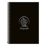 Caderno Colegial Profissoes Preto