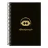 Caderno Colegial Profissões Preto Gold 15 Matérias