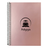 Caderno Colegial Profissoes Rose