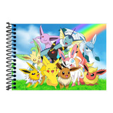 Caderno Desenho Pokemon Capa