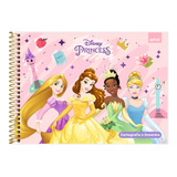 Caderno Desenho Princesas Disney