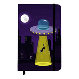 Caderno Diario Alienigenas Ufo