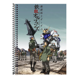 Caderno Escolar Mobile Suit Gundam 10 Matérias Capa Dura