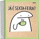 Caderno Espiral Univ Cd 1 Matéria 80 Fls Flork Sexta Feira Jandaia