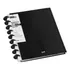 Caderno Inteligente Disco Capa Dura Black 80 Folhas Colegial Cor Preto