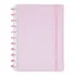 Caderno Inteligente Grande 80fls Fairytale Rosa Cigd4105