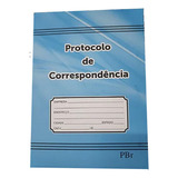 Caderno Livro Protocolo 1/4 Com 100 Folhas Página Brasil