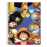 Caderno One Piece 1 Matéria Capa Dura 96fls