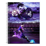 Caderno Personalizado Messi 10