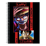 Caderno Personalizado One Piece
