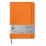 Caderno Quadriculado Taccbook® Laranja