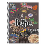 Caderno The Beatles 10 Matérias Capa Dura 200 Folhas