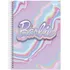 Caderno Univ. Capa Dura 1x1 80 Folhas Barbie Mattel Spiral