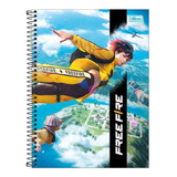 Caderno Universitário 1 Matéria Free Fire 80 Fls Tilibra Br