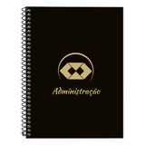 Caderno Universitario Profissoes Preto