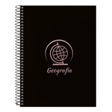 Caderno Universitario Profissoes Preto