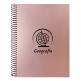Caderno Universitario Profissoes Rose