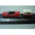 Cadillac Eldorado + Porsche 1953 With Caravan Malibu 1/87 