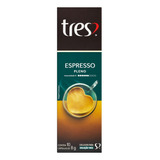 Café Em Cápsula Torrado E Moído Espresso Pleno Tres Caixa 80g 10 Unidades