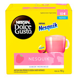 Café Em Cápsulas Dolce Gusto Nesquik Morango Caixa 10 Unidades Nescafé