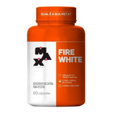 Cafeina Ultimate Fire White - 60 Cápsulas - Max Titanium