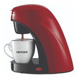 Cafeteira Elétrica Lenoxx Pca 031 Preta E Vermelha 2 Xícaras