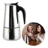 Cafeteira Italiana Inox 2 Xícaras 100ml Café Expresso Moka