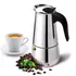 Cafeteira Italiana Inox 6 Xícaras Café Expresso Delicioso