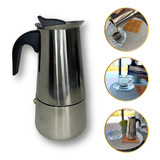 Cafeteira Italiana Inox 6