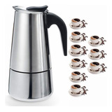 Cafeteira Italiana Inox Premium
