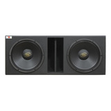Caixa 2 Woofer Eros E 12lc Black 450wrms 12 Pol