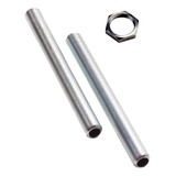 Caixa 30 Peças De Niples 10cm M10   60 Porcas M10