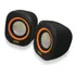 Caixa Acustica Para Computador Speaker Round 8w Usb/p2 Pt/lj