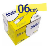 Caixa Agulha Medix Anvisa Milium Carboxi 30g 1 2 100un 6 Un
