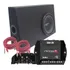 Caixa Alto Falante 8 Pol Slim 160w Strada + Stetsom Ir400x4