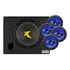 Caixa Amplificada 8  3 Canais 400w + 4 Falante Hurricane 6 