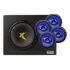 Caixa Amplificada  8 Slim 400w 3 Canal + 4 Falante Hurricane